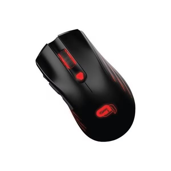 Tzumi 6379BLK Alpha Gaming Bandit Wire Optical Mouse; Black, Tzumi, Mfr#: 6379BLK